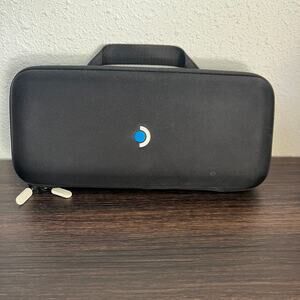 Steam Deck Carrying Case Hard Shell Travel Case Black Zipper Storage